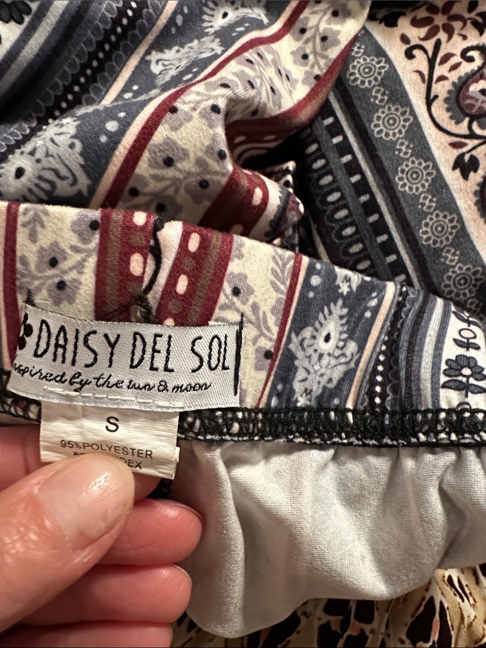Daisy Del Sol Boho Flared Pant